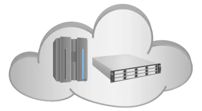 Cloud Server Solutions: Mainframe and Rack Servers Hosted in Datacenter Cloud Environment
